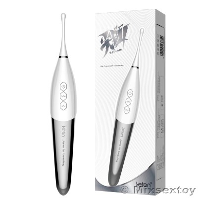 HK LETEN Female Clitoral Clit Nipples Stimulator Vibrators Massager Audlt Sex Toy (Chargeable - White)