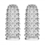 PLEASE ME - Fingertip Orgasm G-Spot Stimulator Magic Finger Sleeve (Full Set 2 Pieces - Transparent) PLEASE ME - Fingertip Orgasm G-Spot Stimulator Magic Finger Sleeve (Full Set 2 Pieces - Transparent)