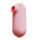 SECWELL - Little Pudding Pulse Suction Vibrating Egg (Battery - Pink)