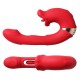 MizzZee - XIAOLANG Tongue Lick Slap Vibrator (Chargeable - Red)