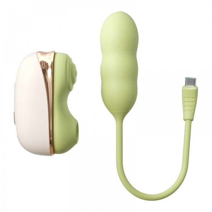 Ankni - Sweet Tease Suction Thrusting Vibrator Egg (Support APP Mini Programs - Chargeable)