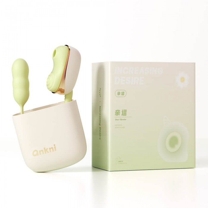 Ankni - Sweet Tease Suction Thrusting Vibrator Egg (Support APP Mini Programs - Chargeable)