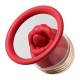 MizzZee - MouthLure Licking Vibrating Breast Cup (Chargeable - Red) MizzZee - MouthLure Licking Vibrating Breast Cup (Chargeable - Red)