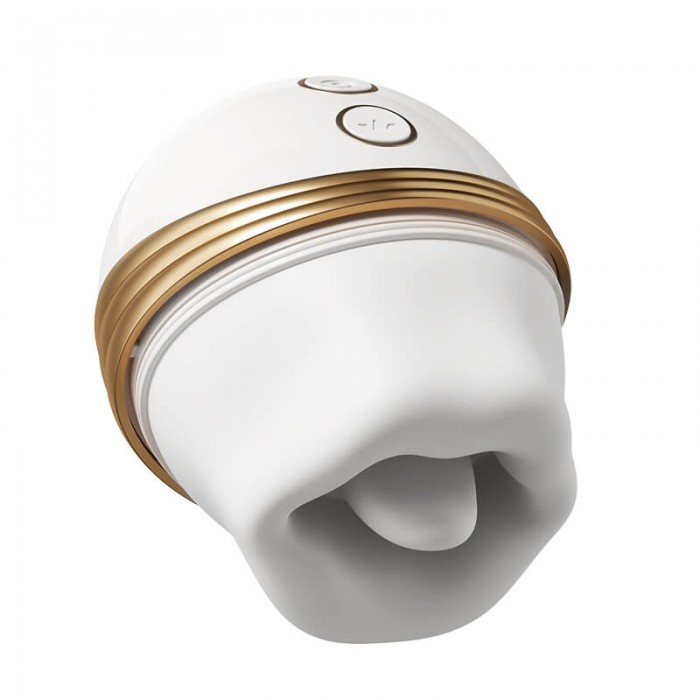 MizzZee - LunaKiss Pulse Suction Tongue Vibrator (Smart APP Model - Chargeable)