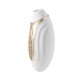 MizzZee - White Joylight Smart Dual Vibrator (Smart APP Model - Chargeable)