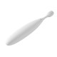 MizzZee - White Joylight Smart Dual Vibrator (Smart APP Model - Chargeable)