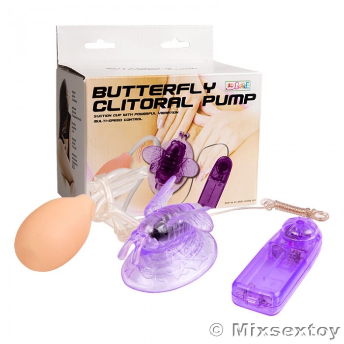 BAILE Female Butterfly Clitoral Pump (Random Color)
