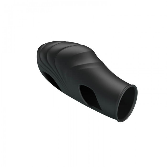 PRETTY LOVE - Powerful Finger Vibrator Sleeve III (Black)