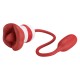 Pretty Love - Aliyah Tongue Licking Vibrator (Chargeable - Red)