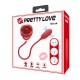 Pretty Love - Aliyah Tongue Licking Vibrator (Chargeable - Red)