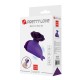 PRETTY LOVE - Dolphin Finger Vibrator (Chargeable - Purple)