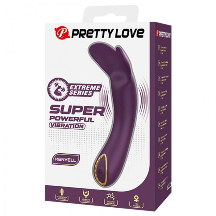 PRETTY LOVE - KENYELL Super Powerful Vibrator Clitoral Massager (Chargeable - Purple) PRETTY LOVE - KENYELL Super Powerful Vibrator Clitoral Massager (Chargeable - Purple)