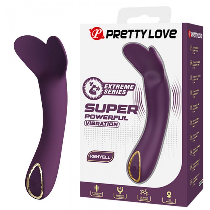 PRETTY LOVE - KENYELL Super Powerful Vibrator Clitoral Massager (Chargeable - Purple) PRETTY LOVE - KENYELL Super Powerful Vibrator Clitoral Massager (Chargeable - Purple)