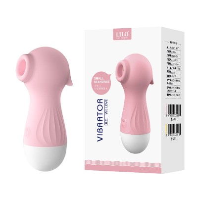 LILO - Little Seahorse Suction Pleasure Egg (Chargeable - Pink)