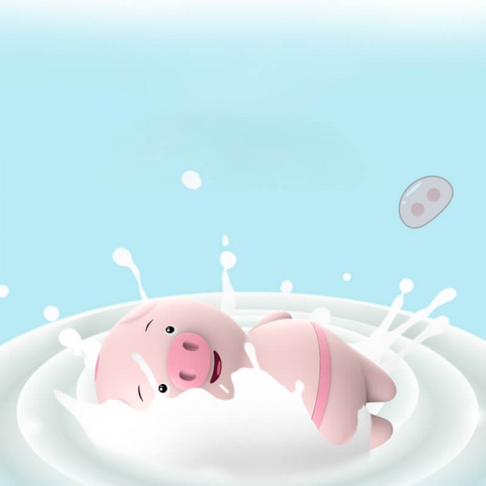 LILO - Piggy Tongue Vibrating Egg (Battery - Pink) LILO - Piggy Tongue Vibrating Egg (Battery - Pink)