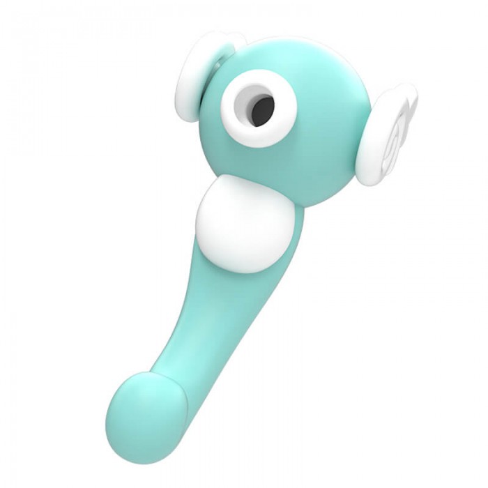 YY Horse - Hippocampu Sucking Vibrator (Chargeable - Tiffany Blue)