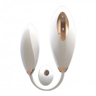 JUNDAOAI - Whale Queen Suction Vibrator (Chargeable - White) JUNDAOAI - Whale Queen Suction Vibrator (Chargeable - White)
