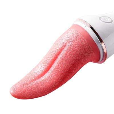MizzZee - Dance Step Tongue Licking Clitoral Vibrator (Chargeable - Red)