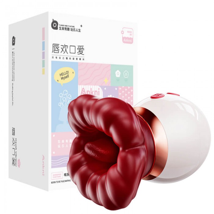 MizzZee - Mouth Love Licking Clitoris Stimulator Vibrator (Chargeable - Red) MizzZee - Mouth Love Licking Clitoris Stimulator Vibrator (Chargeable - Red)