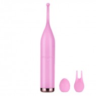 MizzZee - Fairy Vibration Clitoral Tip Wand (Battery - Pink)
