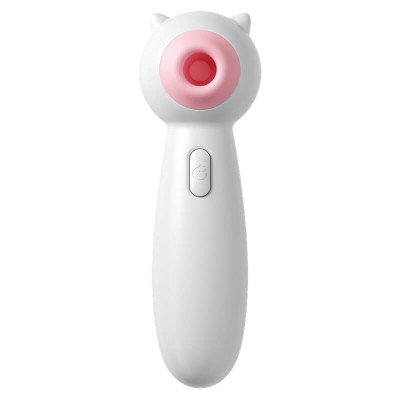 MizzZee - Meow Meow Suction Vibrator Wand (Battery - Pink)