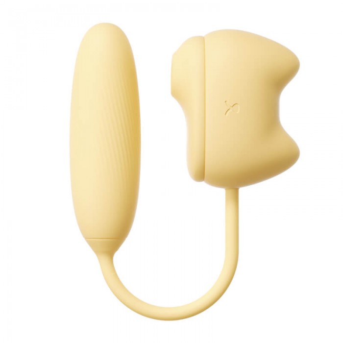 MizzZee - Sweet Meow Thrusting Vibrating Eggs (Support APP Mini Programs - Yellow) MizzZee - Sweet Meow Thrusting Vibrating Eggs (Support APP Mini Programs - Yellow)
