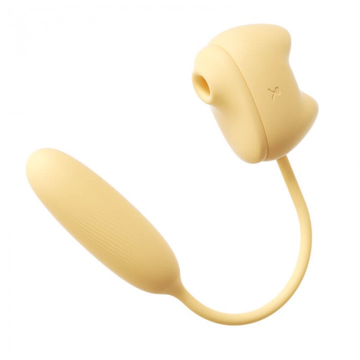MizzZee - Sweet Meow Thrusting Vibrating Eggs (Support APP Mini Programs - Yellow) MizzZee - Sweet Meow Thrusting Vibrating Eggs (Support APP Mini Programs - Yellow)