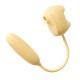MizzZee - Sweet Meow Thrusting Vibrating Eggs (Support APP Mini Programs - Yellow) MizzZee - Sweet Meow Thrusting Vibrating Eggs (Support APP Mini Programs - Yellow)