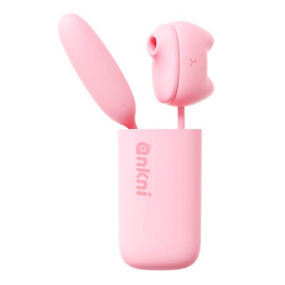 MizzZee - Sweet Meow Thrusting Vibrating Eggs (Support APP Mini Programs - Pink)