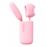 MizzZee - Sweet Meow Thrusting Vibrating Eggs (Support APP Mini Programs - Pink)