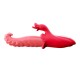 MizzZee - Sophia Tongue Licking Vibrating Wand (Chargeable - Red)
