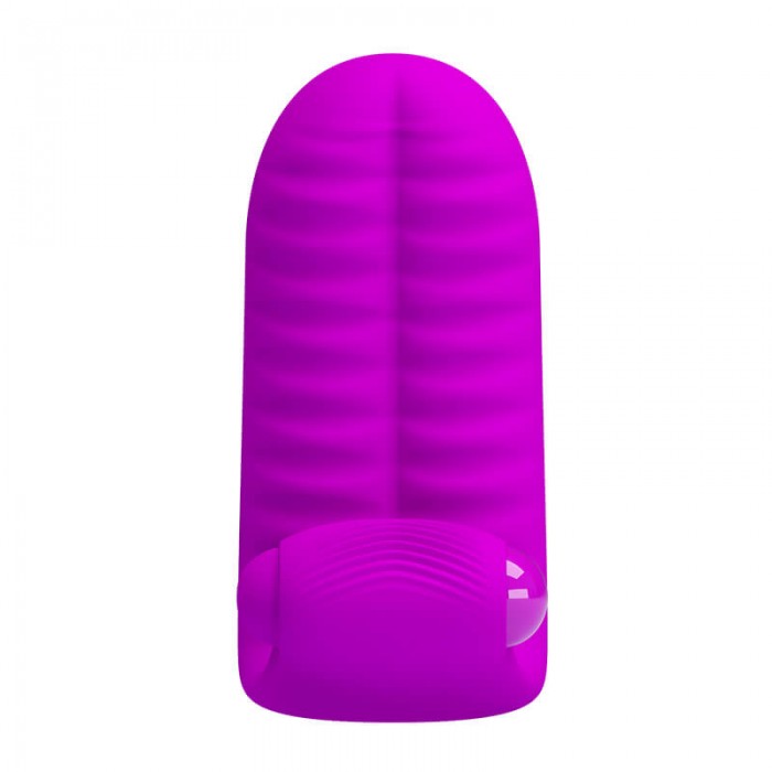 PRETTY LOVE - Abbott Double Finger Vibrator (Purple)