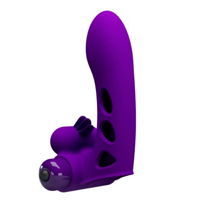 PRETTY LOVE - Orlando Finger Vibrator (Purple)
