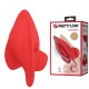 PRETTY LOVE - Carnation Finger Vibrator (Chargeable - Red)