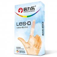 Pleasure more - LES-D Dotted Finger Sleeve (8Pcs) Pleasure more - LES-D Dotted Finger Sleeve (8Pcs)
