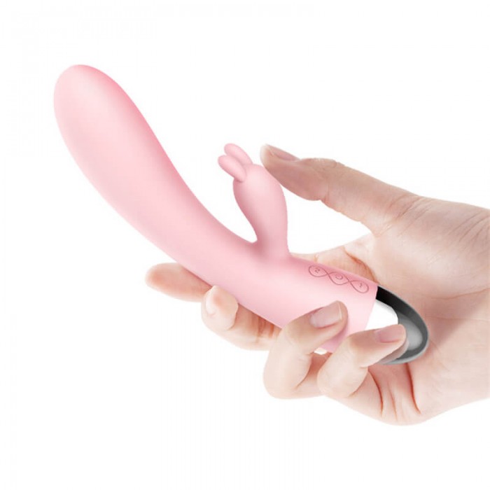 HK LETEN Rabbit G-Spot Dual Vibrators Masturbation (Cute Bunny - Chargeable)