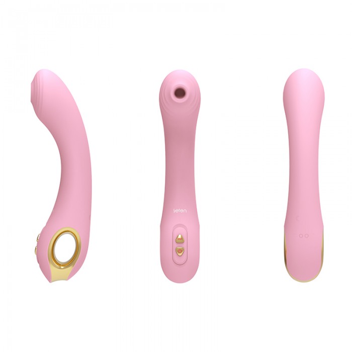 HK LETEN - Fairy G-Spot Licking Sucking Heating Vibrator (Chargeable - Pink) HK LETEN - Fairy G-Spot Licking Sucking Heating Vibrator (Chargeable - Pink)