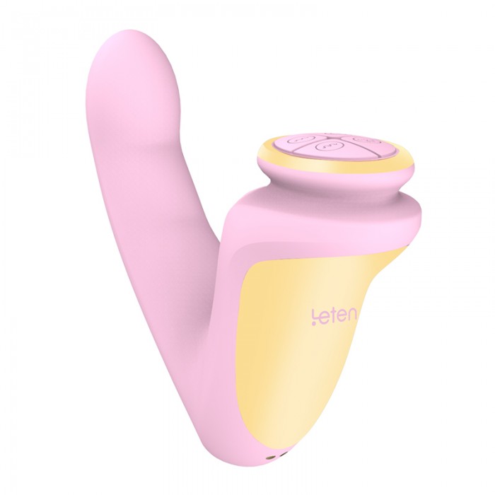 HK LETEN - Taka Kato God's Finger Shape G-Spot Heating Vibrator (Chargeable  - Pink)