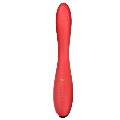 HK LETEN - V01 2-in-1 G-Spot Wand (Chargeable - Red)