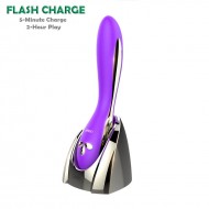HK LETEN ELIZA Luxury Smart Heating G-Spot Vibrator (Flash Charge - Purple)