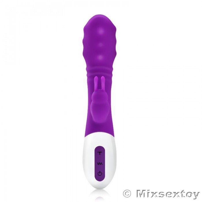 JEUPLAY Longines Protuding Buds Vibrator (Chargeable - Purple)