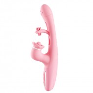 MizzZee - Bunny Slap Vibrator Wand (Chargeable - Pink) MizzZee - Bunny Slap Vibrator Wand (Chargeable - Pink)