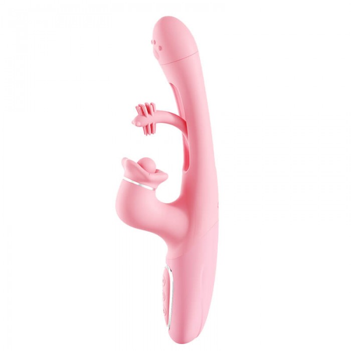 MizzZee - Bunny Slap Vibrator Wand (Chargeable - Pink) MizzZee - Bunny Slap Vibrator Wand (Chargeable - Pink)