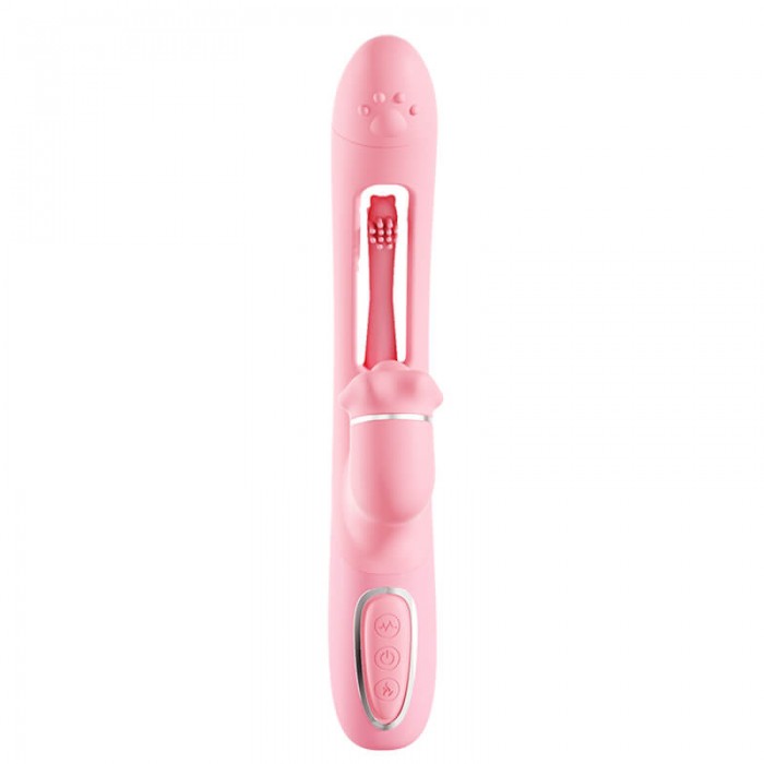 MizzZee - Bunny Slap Vibrator Wand (Chargeable - Pink) MizzZee - Bunny Slap Vibrator Wand (Chargeable - Pink)