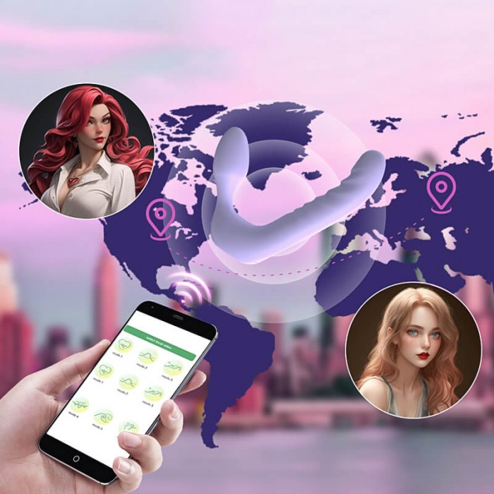 MAKJ - WeiSA Double Head Dragon Vibrator (Smart APP Model - Chargeable) MAKJ - WeiSA Double Head Dragon Vibrator (Smart APP Model - Chargeable)