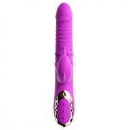 MizzZee - Beaded Thrusting Spanking Vibrator Wand (Chargeable - Purple) MizzZee - Beaded Thrusting Spanking Vibrator Wand (Chargeable - Purple)