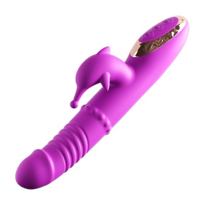 MizzZee - Beaded Thrusting Spanking Vibrator Wand (Chargeable - Purple) MizzZee - Beaded Thrusting Spanking Vibrator Wand (Chargeable - Purple)