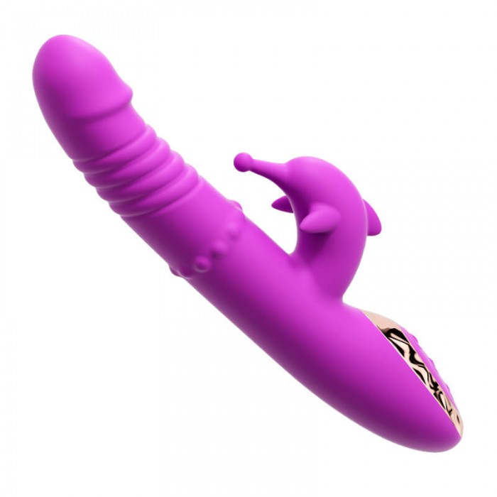 MizzZee - Beaded Thrusting Spanking Vibrator Wand (Chargeable - Purple) MizzZee - Beaded Thrusting Spanking Vibrator Wand (Chargeable - Purple)