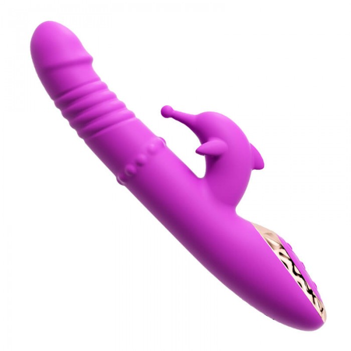 MizzZee - Beaded Thrusting Spanking Vibrator Wand (Chargeable - Purple) MizzZee - Beaded Thrusting Spanking Vibrator Wand (Chargeable - Purple)