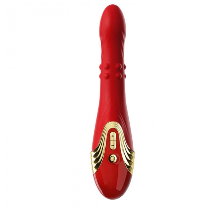 MizzZee - Red Dance Warriors Thrusting Beads Vibrator (Smart APP Model - Chargeable) MizzZee - Red Dance Warriors Thrusting Beads Vibrator (Smart APP Model - Chargeable)